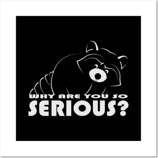 Raccoon - Why Are You So Serious - 02 Posters and Art